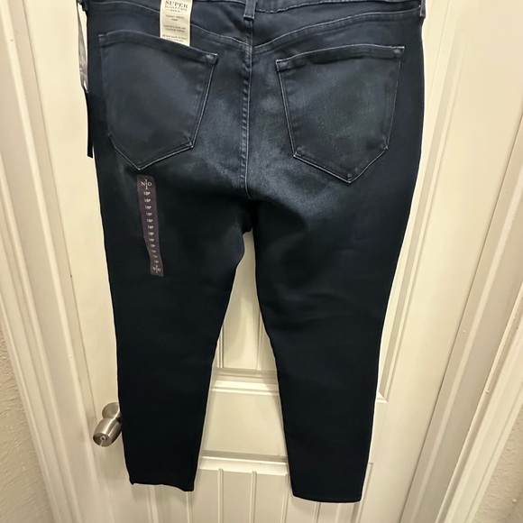 NWT NYDJ Blue Denim Jeans jeggings size 18 p - Picture 7 of 9